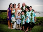 Kona Wedding Portrait, Family