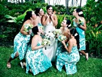 Kona Wedding Bridal Party