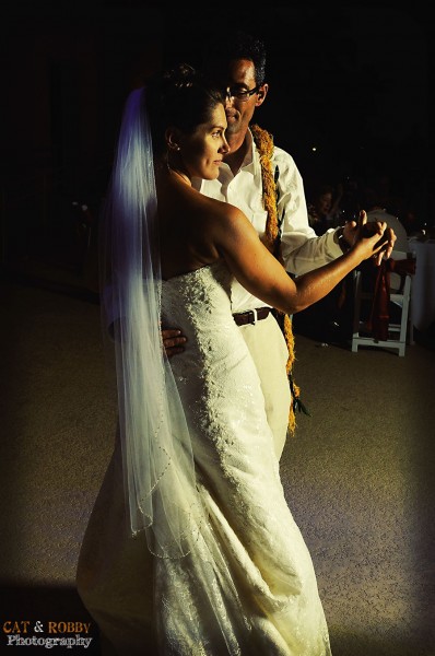 Kona Wedding, Keahou Sheraton First Dance