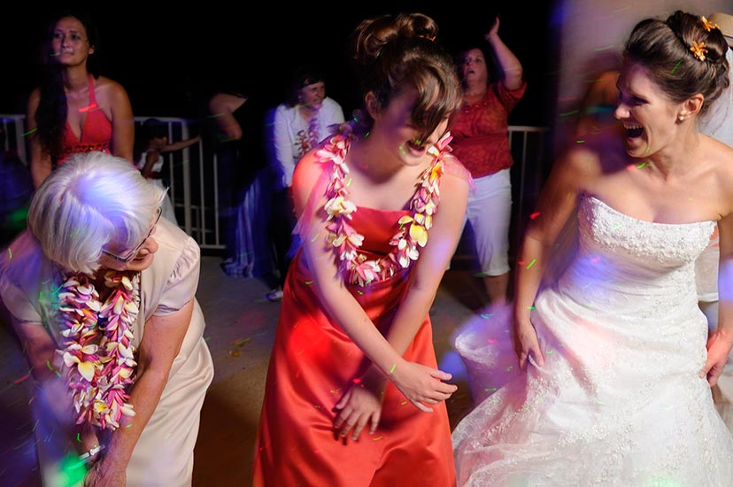 Hawaii Wedding Dancing