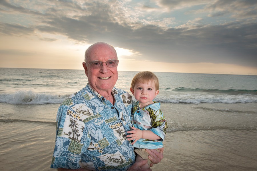 Big Island Family Photographer, grandpa