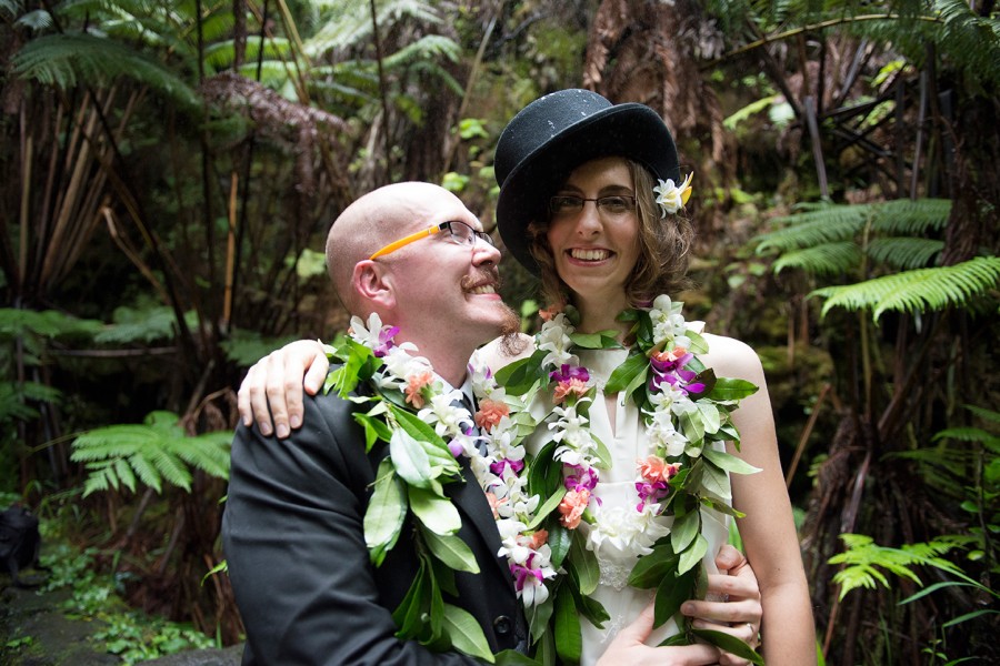 Big Island Wedding in Volcano, Big Island Wedding