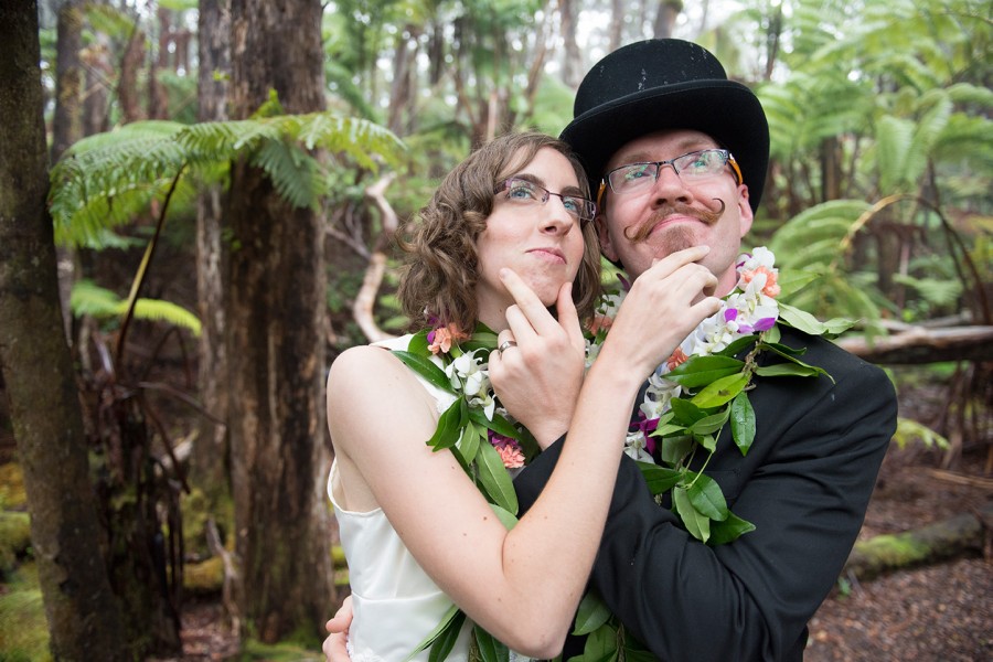 Big Island Wedding in Volcano, Hawaiian Wedding